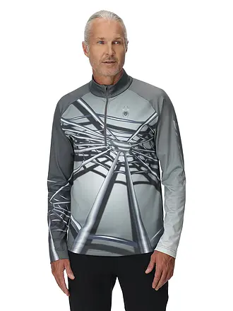 SPYDER | Herren Unterzieh Zipshirt Legacy | grau